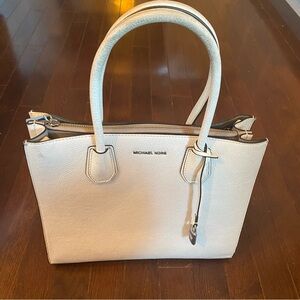 White Michael Kors Purse with Original Bag Cover